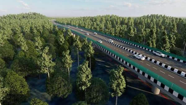Asia's Longest Wildlife Elevated Corridor Unveiled in the New Delhi-Dehradun Economic Expressway