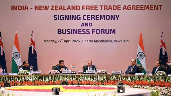 India Signs Historic 'Once-in-a-Generation' Free Trade Agreement with New Zealand