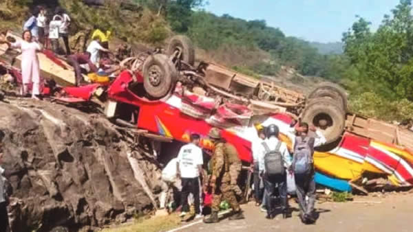 Tragic Bus Crash in Jammu and Kashmir's Udhampur Claims 21 Lives; Rescue Operations Underway